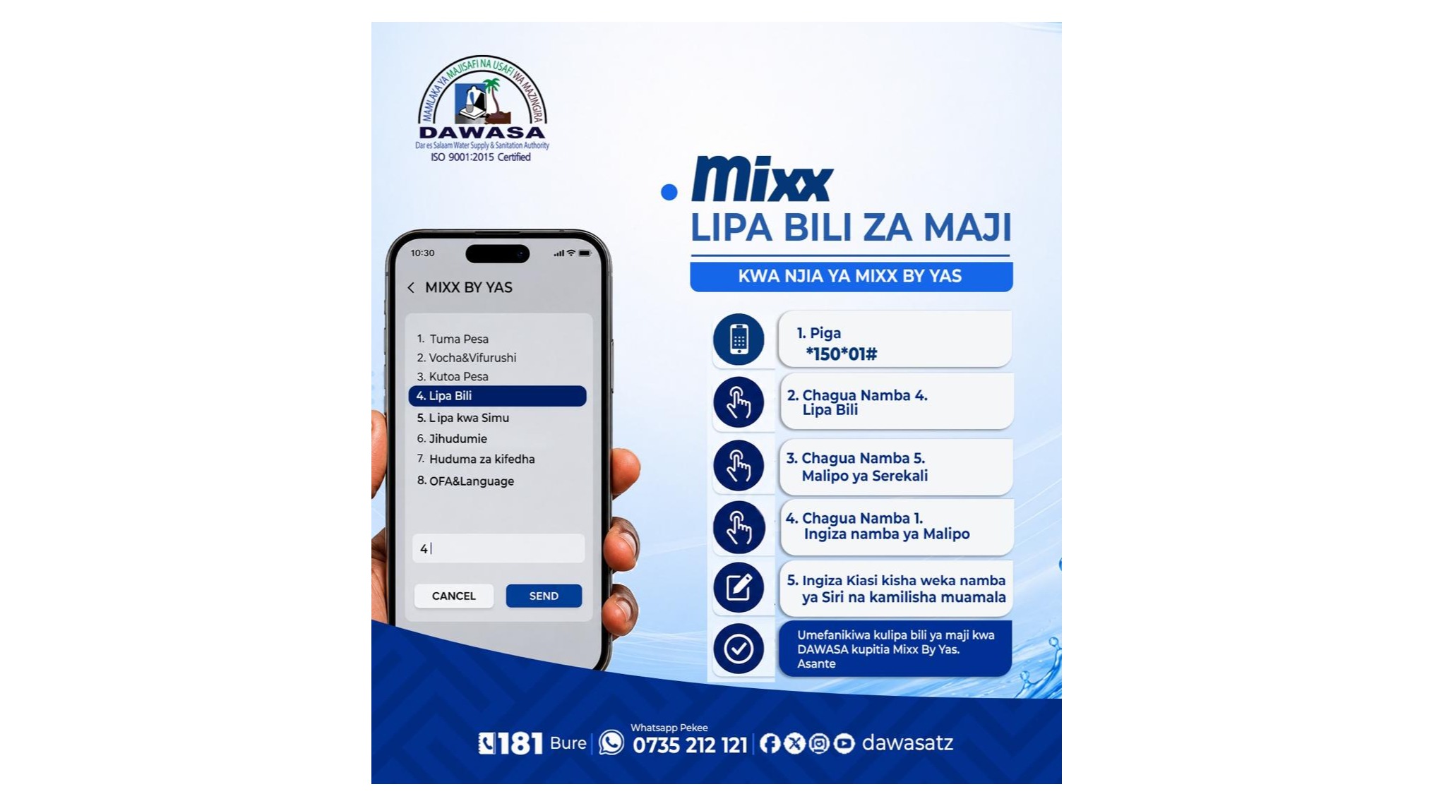 MIXX BY YAS - LIPA BILI ZA MAJI