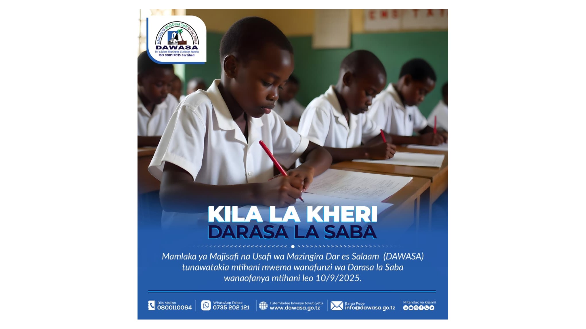 KILA LA KHERI DARASA LA SABA