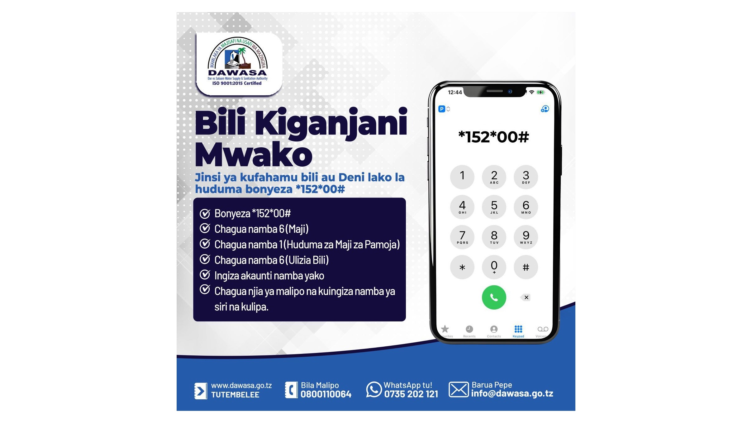 BILI KIGANJANI MWAKO