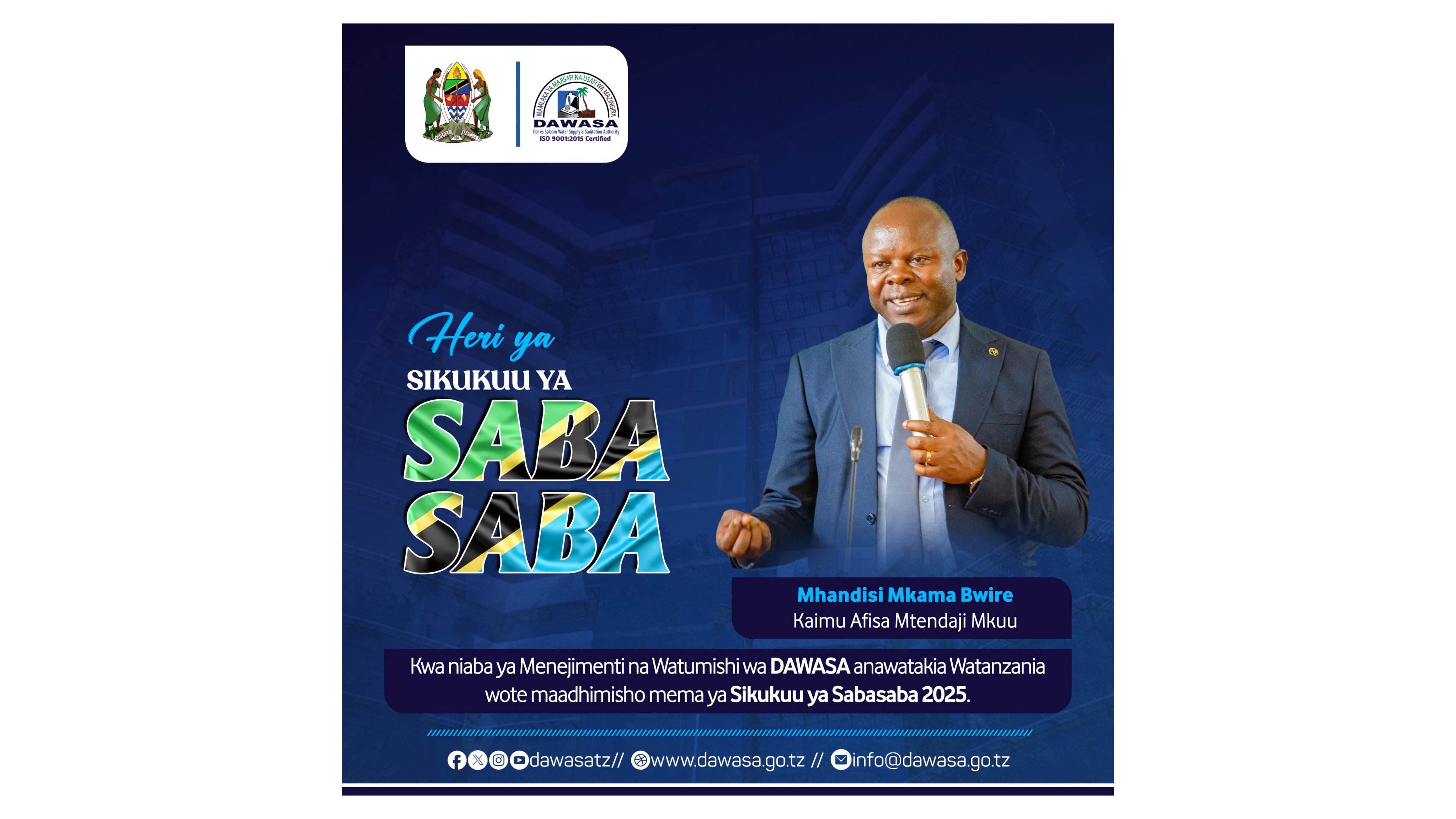HERI YA SIKUKUU YA SABASABA
