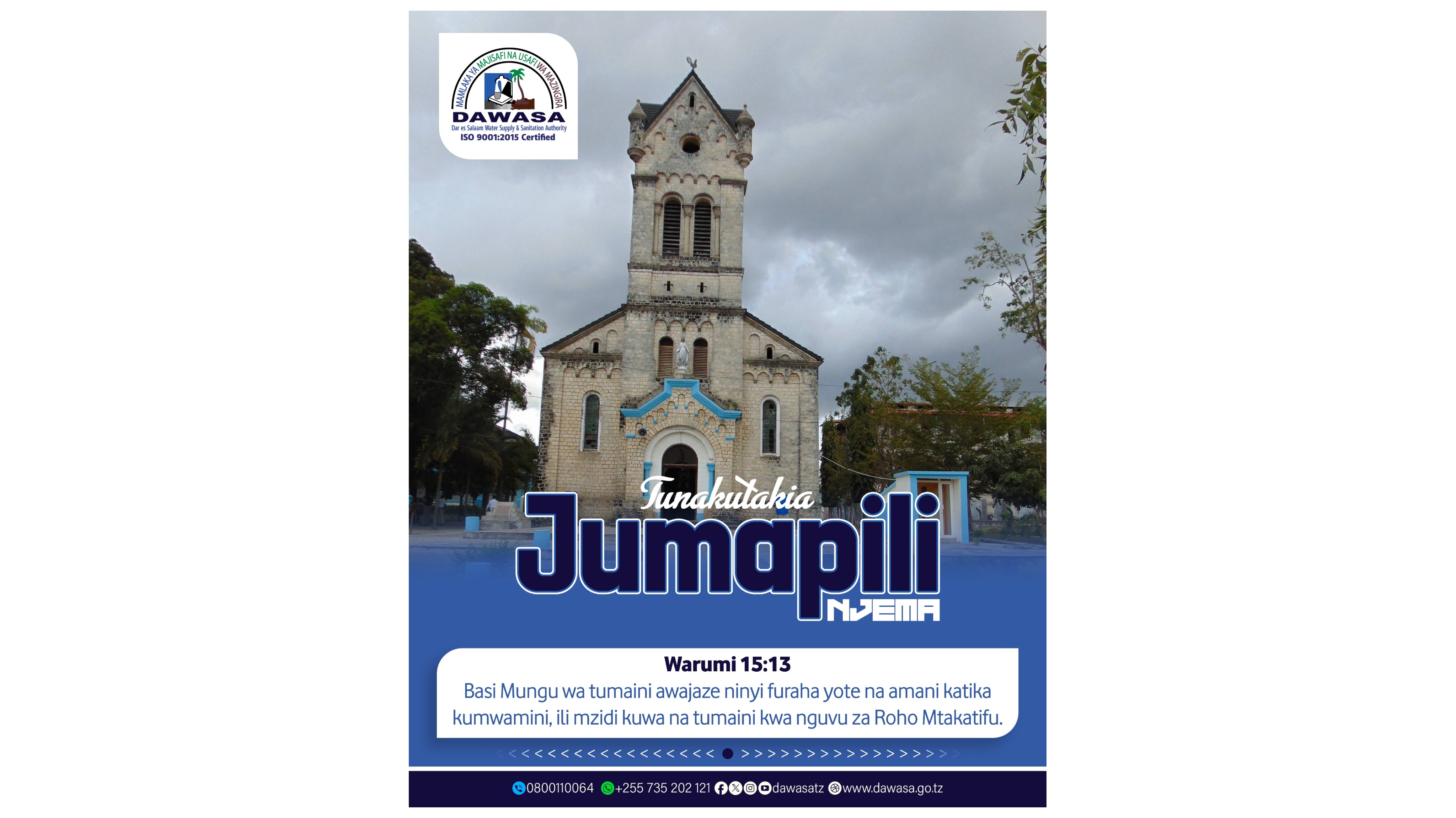 TUNAKUTAKIA JUMAPILI NJEMA