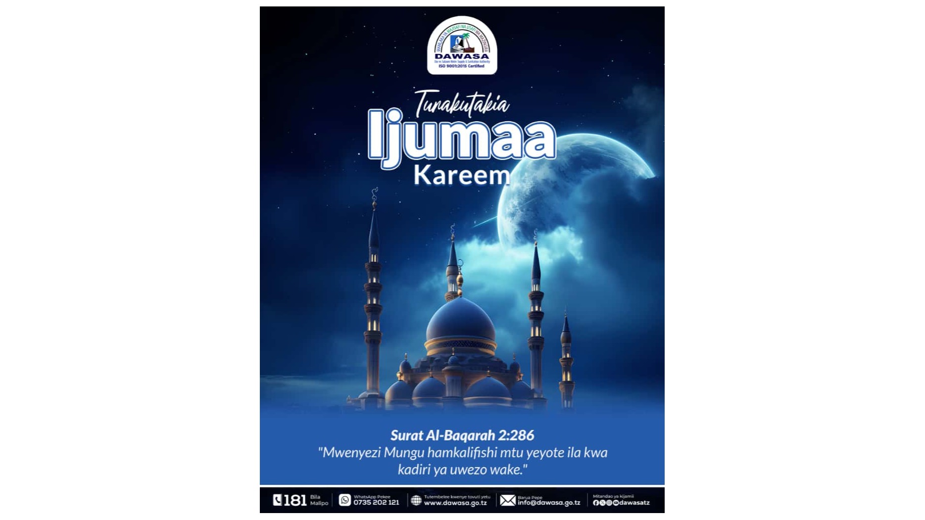 TUNAKUTAKIA IJUMAA KAREEM