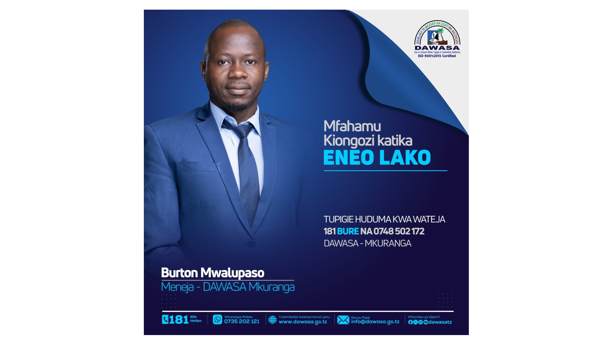 MFAHAMU KIONGOZI KATIKA ENEO LAKO