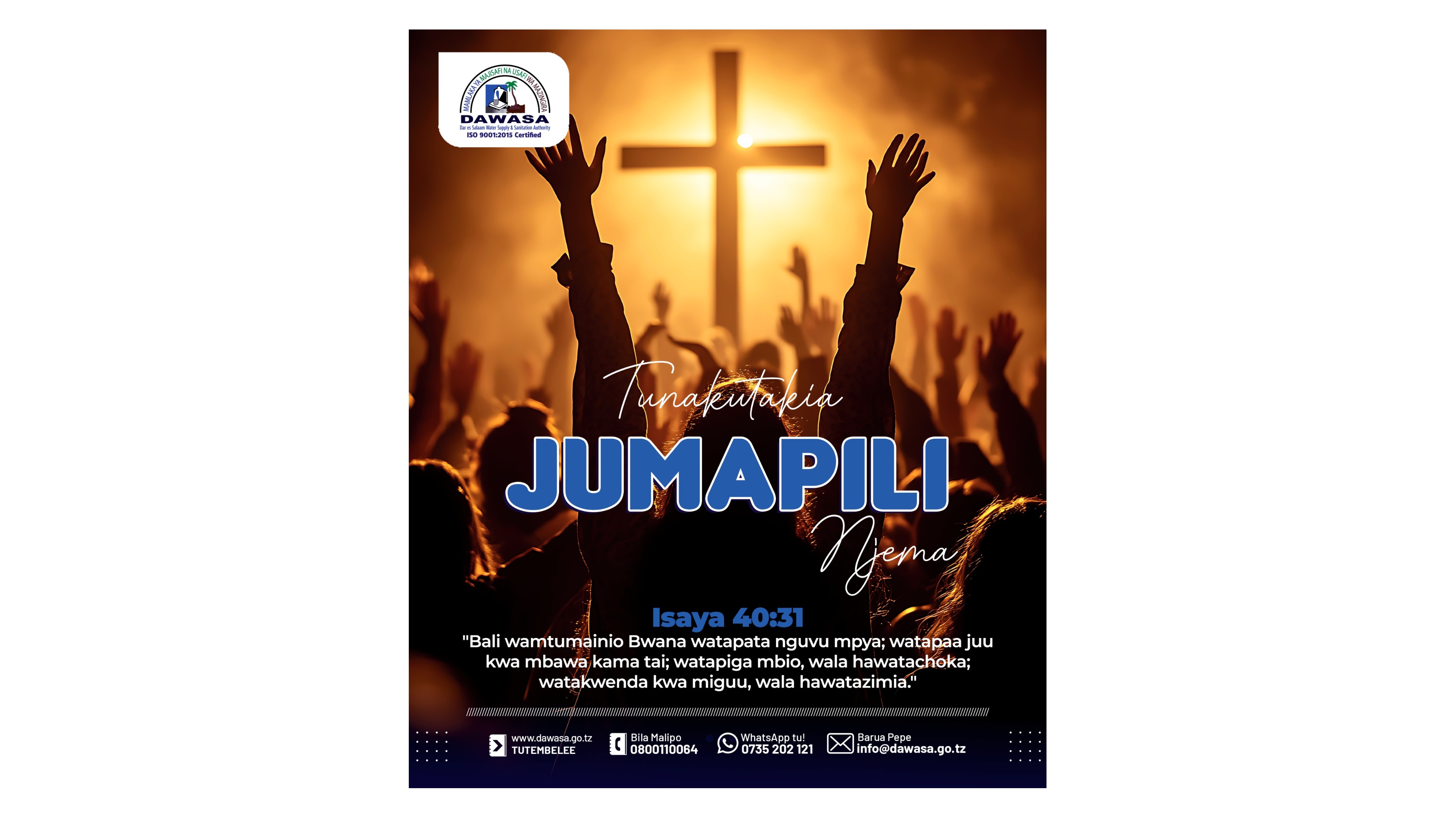 TUNAKUTAKIA JUMAPILI NJEMA