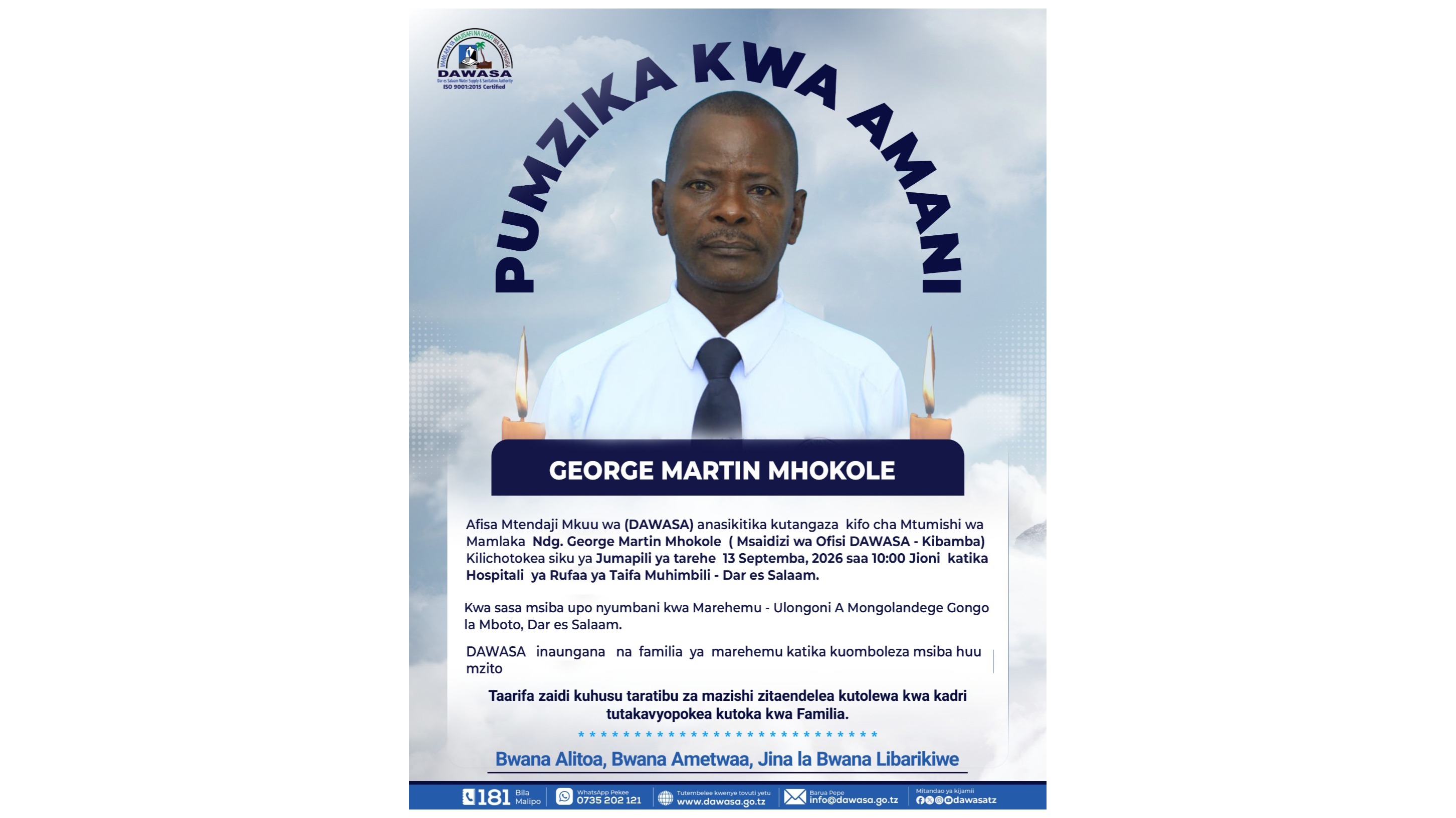 PUMZIKA KWA AMANI