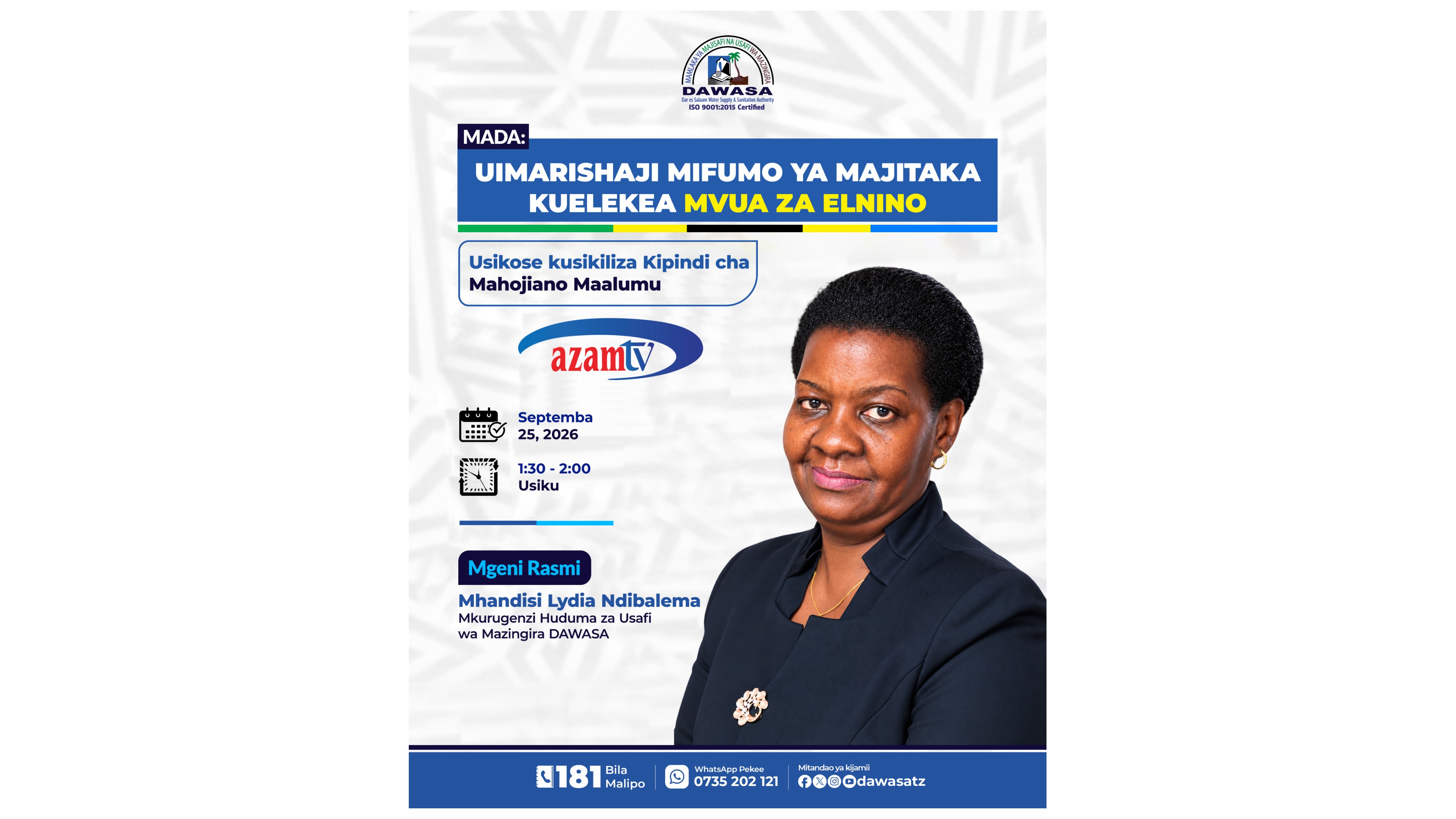 USIKOSE KUSIKILIZA KIPINDI CHA MAHOJIANO MAALUM