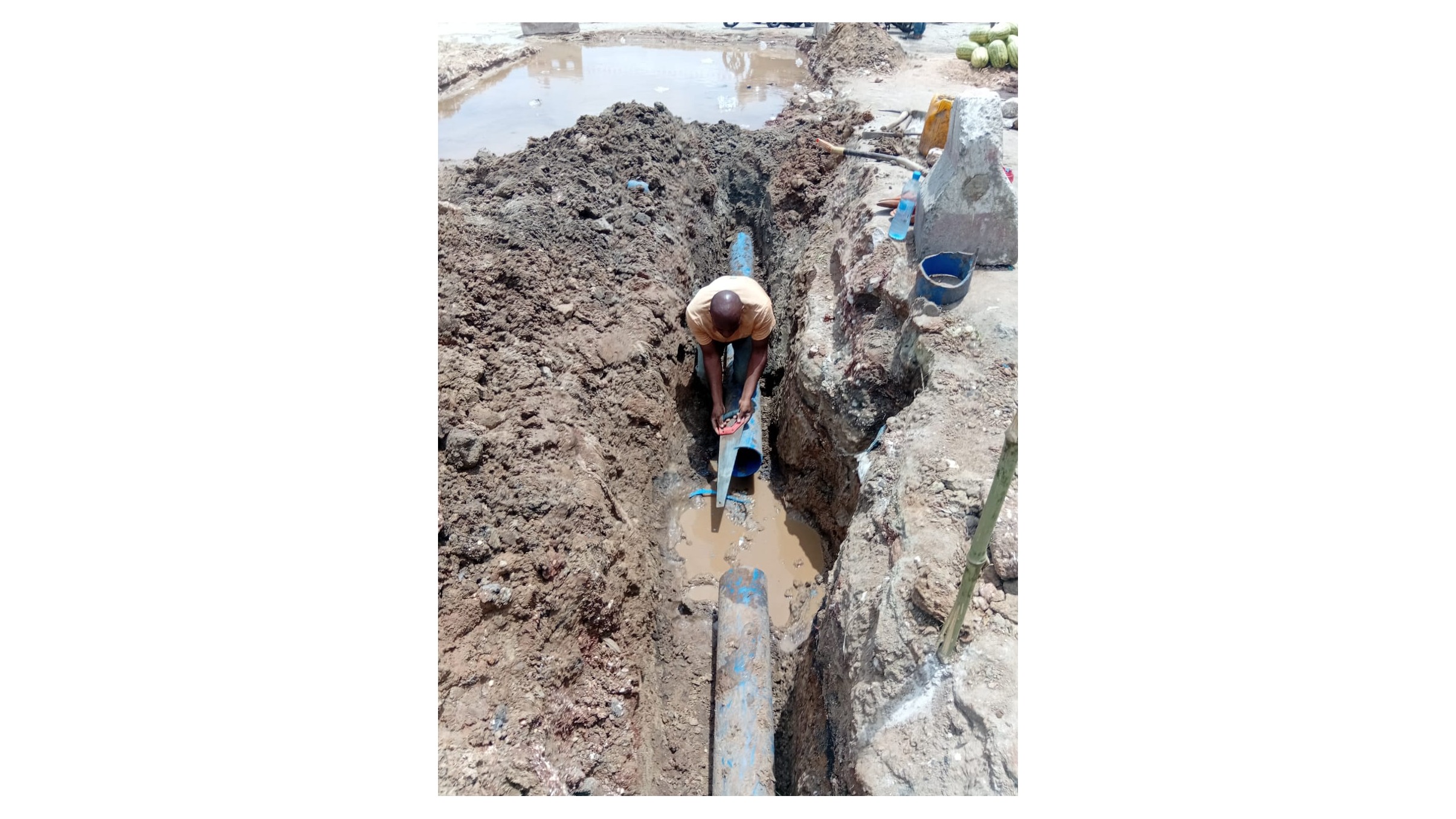 DAWASA YAENDELEA NA UBORESHAJI MIUNDOMBINU YA MAJI KOROGWE